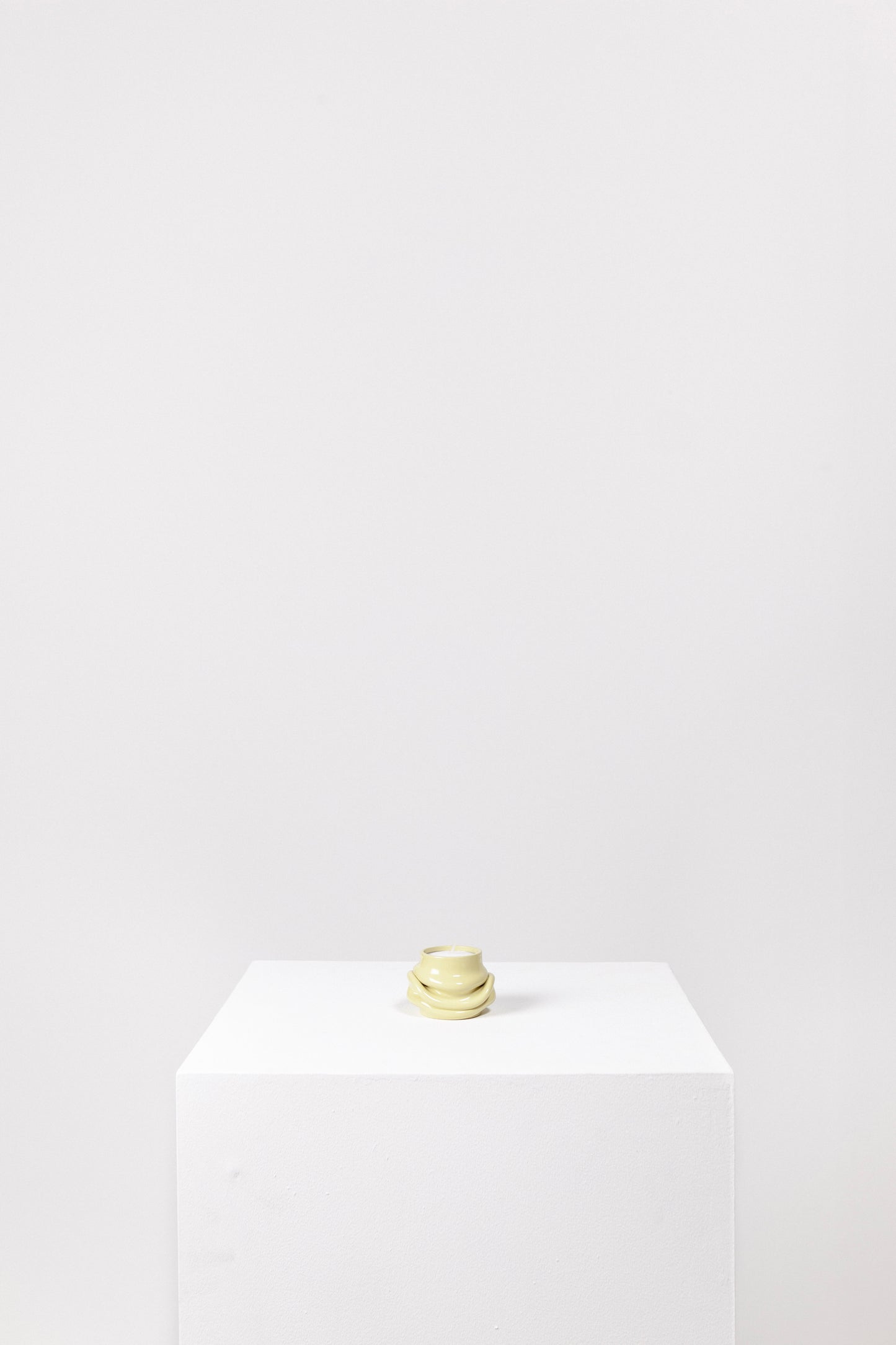 Mondo tea light holder (pale green)