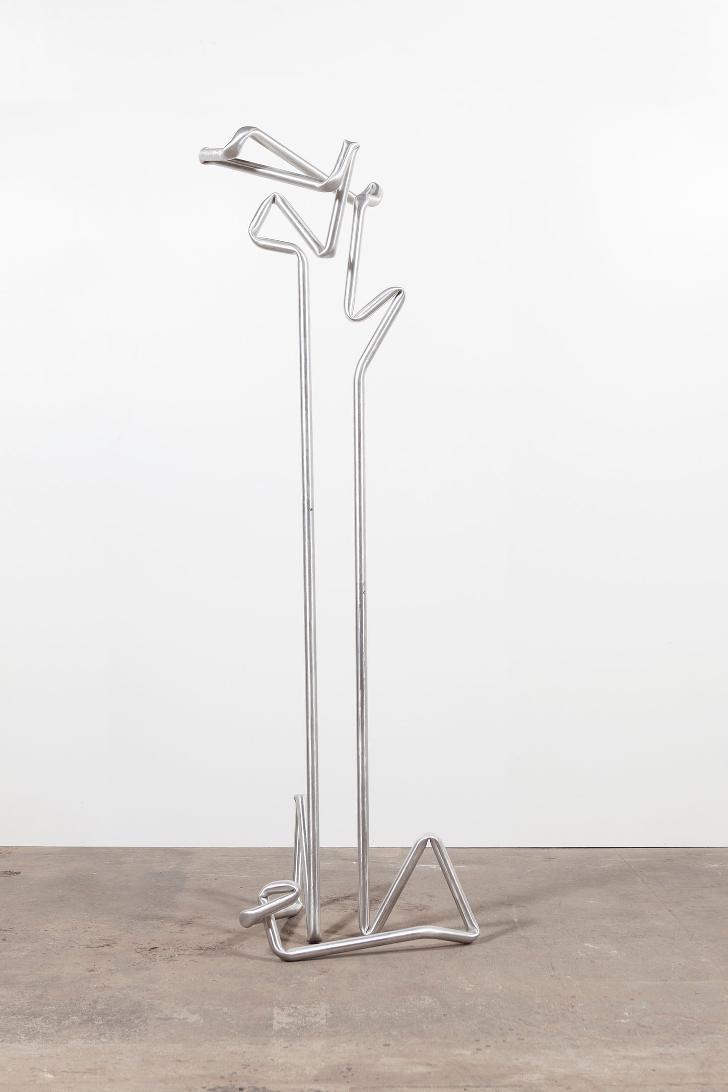 Bavette coat rack (brushed aluminium) - (a.o.t.)