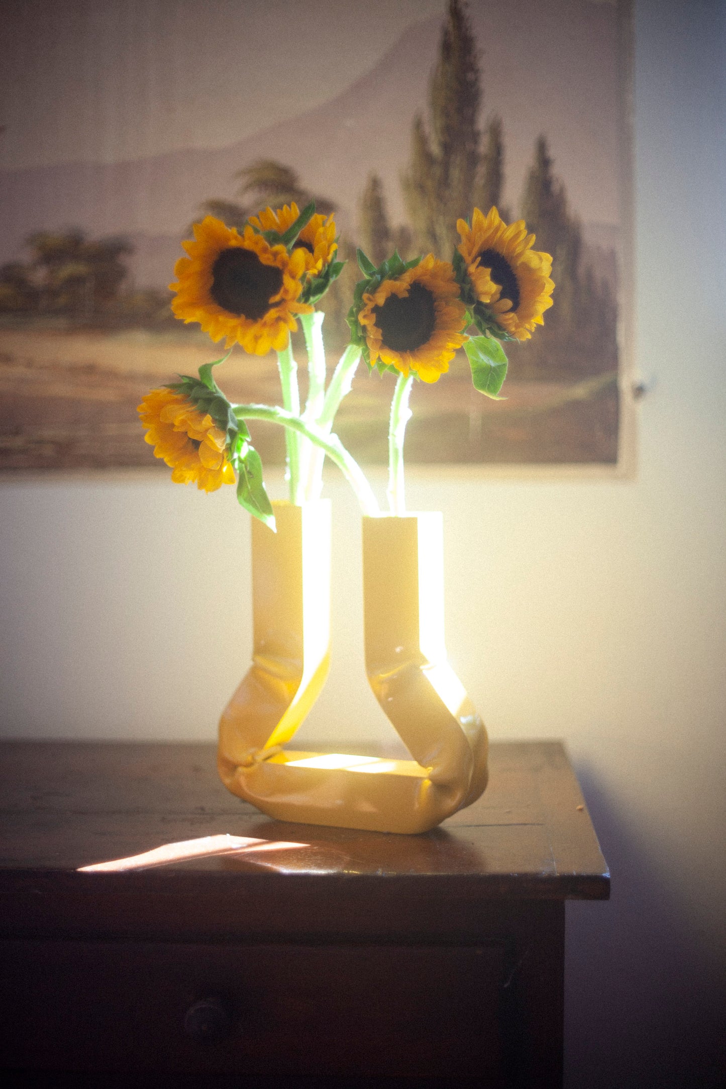 Vasi vase (Sunflower yellow)