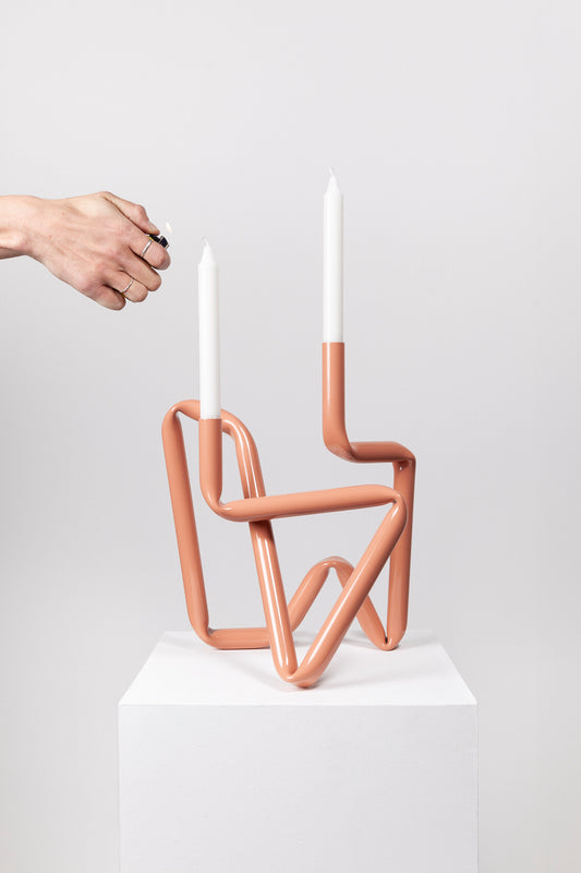 Bucati candle holder (Red)