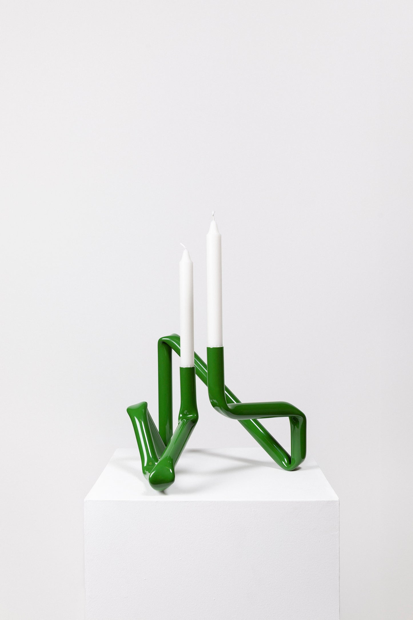 Bucatini candle holder (Grass green)